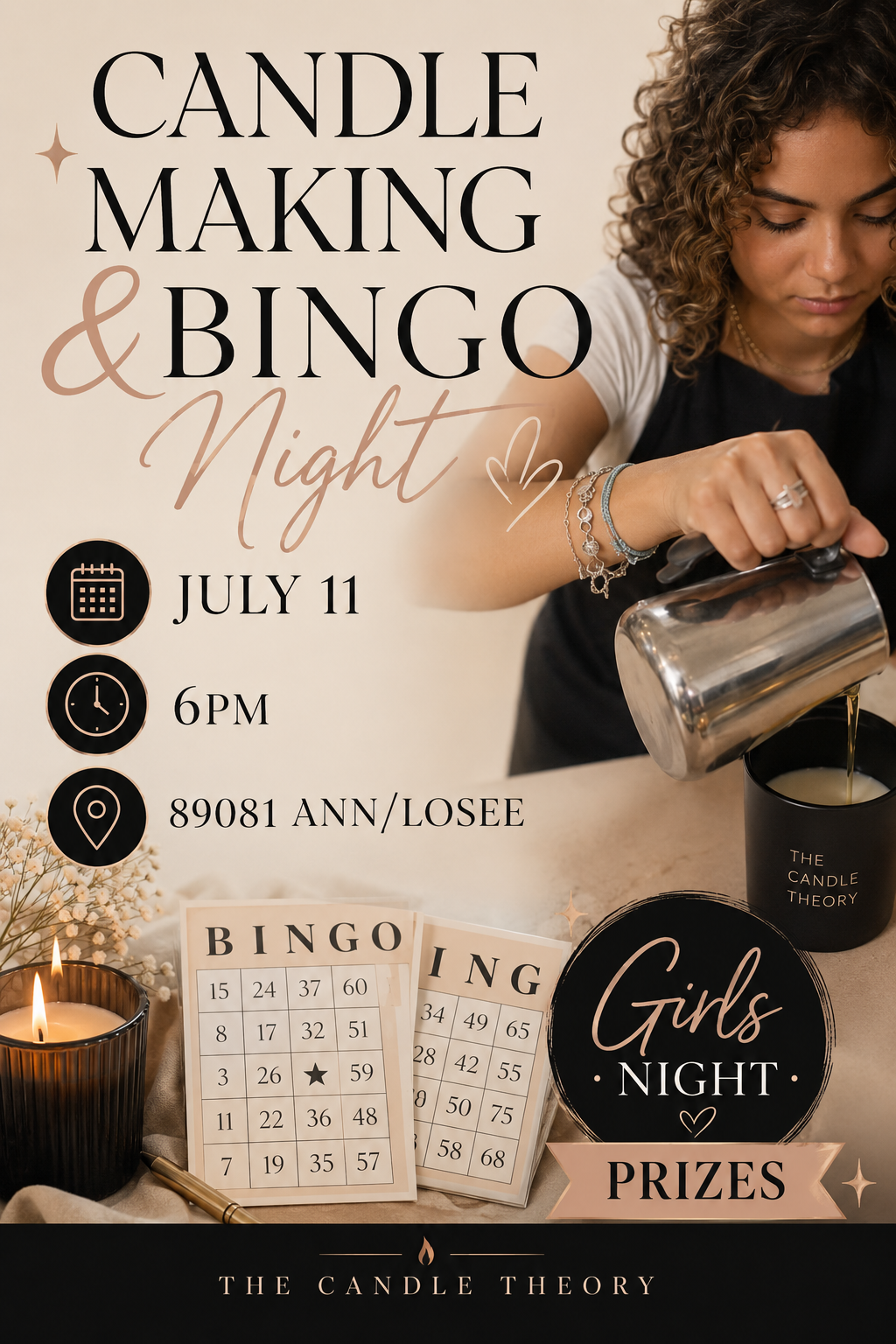 Candle Making/Bingo Night