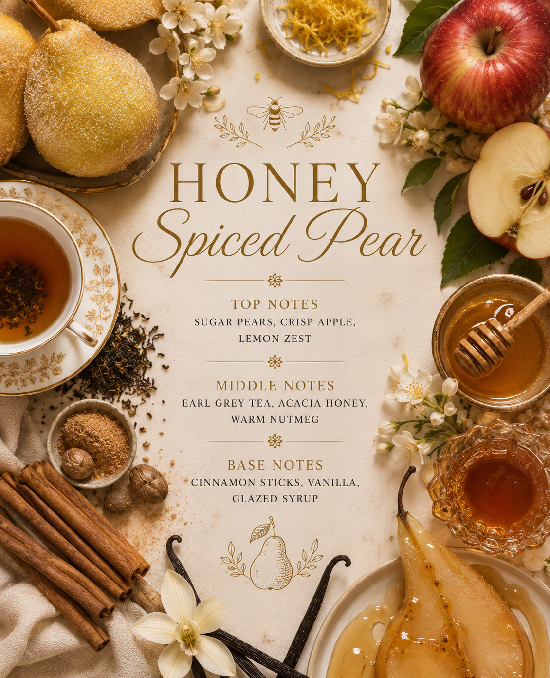 Honey Spiced Pear