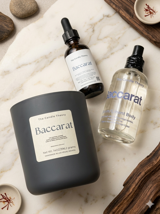 Baccarat inspired|Luxury Candles | The Candle Theory