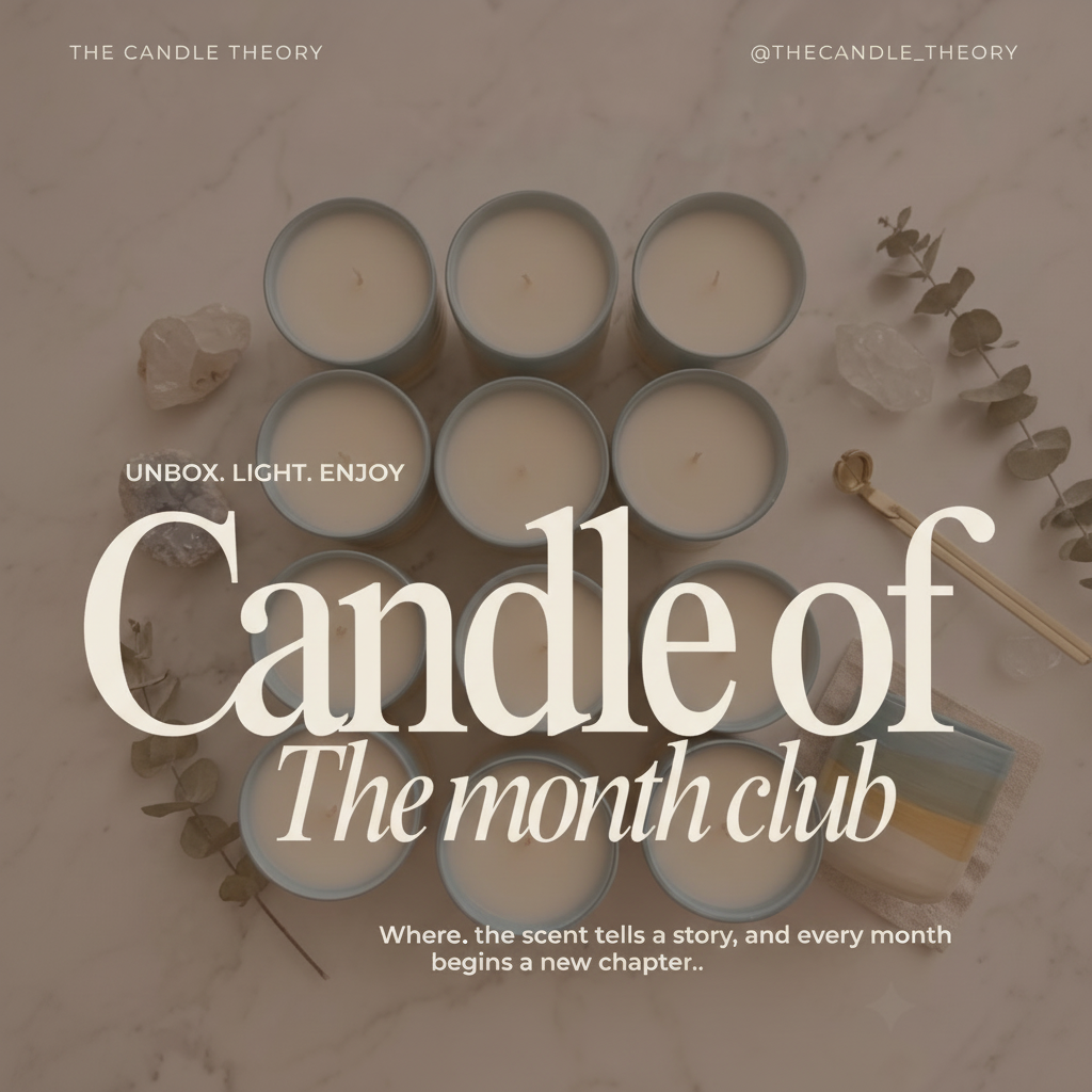 Best Seller -Candle of the Month Club- New Scent- each Month
