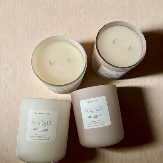 Sea Salt + Orchid | Luxury Candles | The Candle Theory