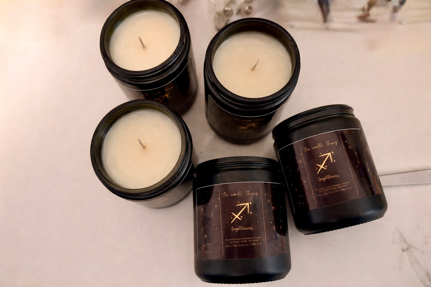 Zodiac Candles| astrology| Luxury| The Candle Theory ￼