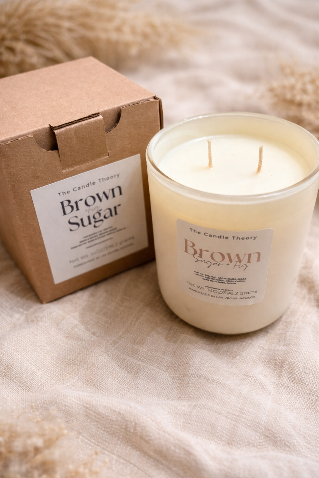 Brown Sugar + Fig (type)| Luxury | The Candle Theory