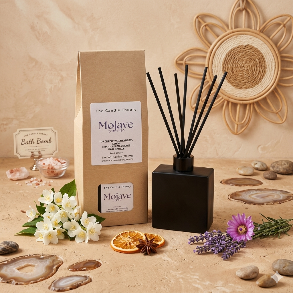 Reed Diffusers| Flameless| The Candle Theory