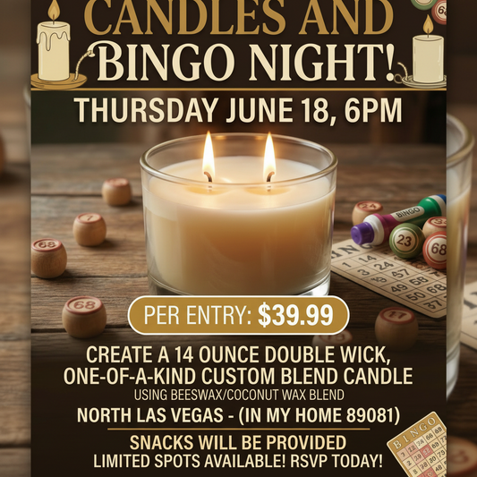 Candle Making and Bingo Night