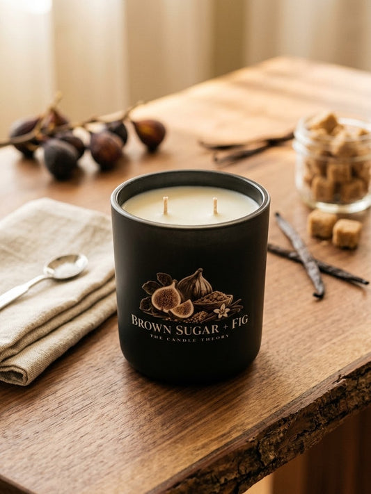 Brown Sugar + Fig (type)| Luxury | The Candle Theory