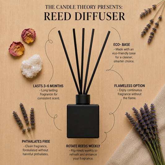 Reed Diffusers| Flameless| The Candle Theory