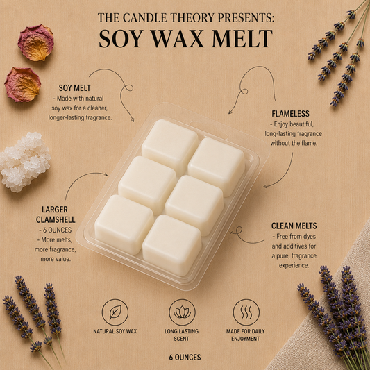 Wax Melts| 6 Ounces| Flameless